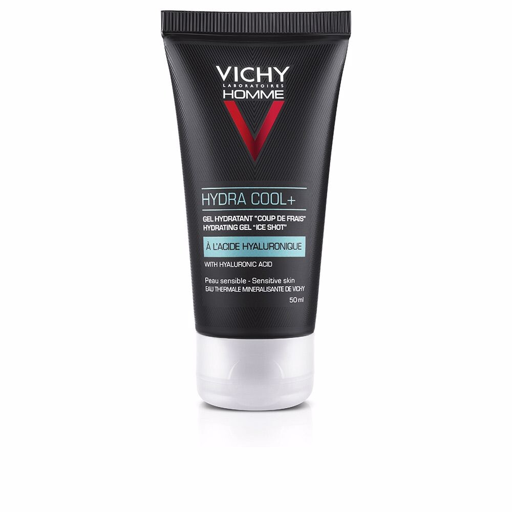 

Увлажняющий крем для ухода за лицом Homme hydra cool+ gel hydratant sensitive Vichy laboratoires, 50 мл