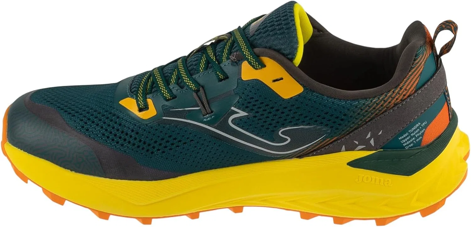 Кроссовки Joma Tundra 2617 TKTUNS2617, мужские, зеленые — фото 2