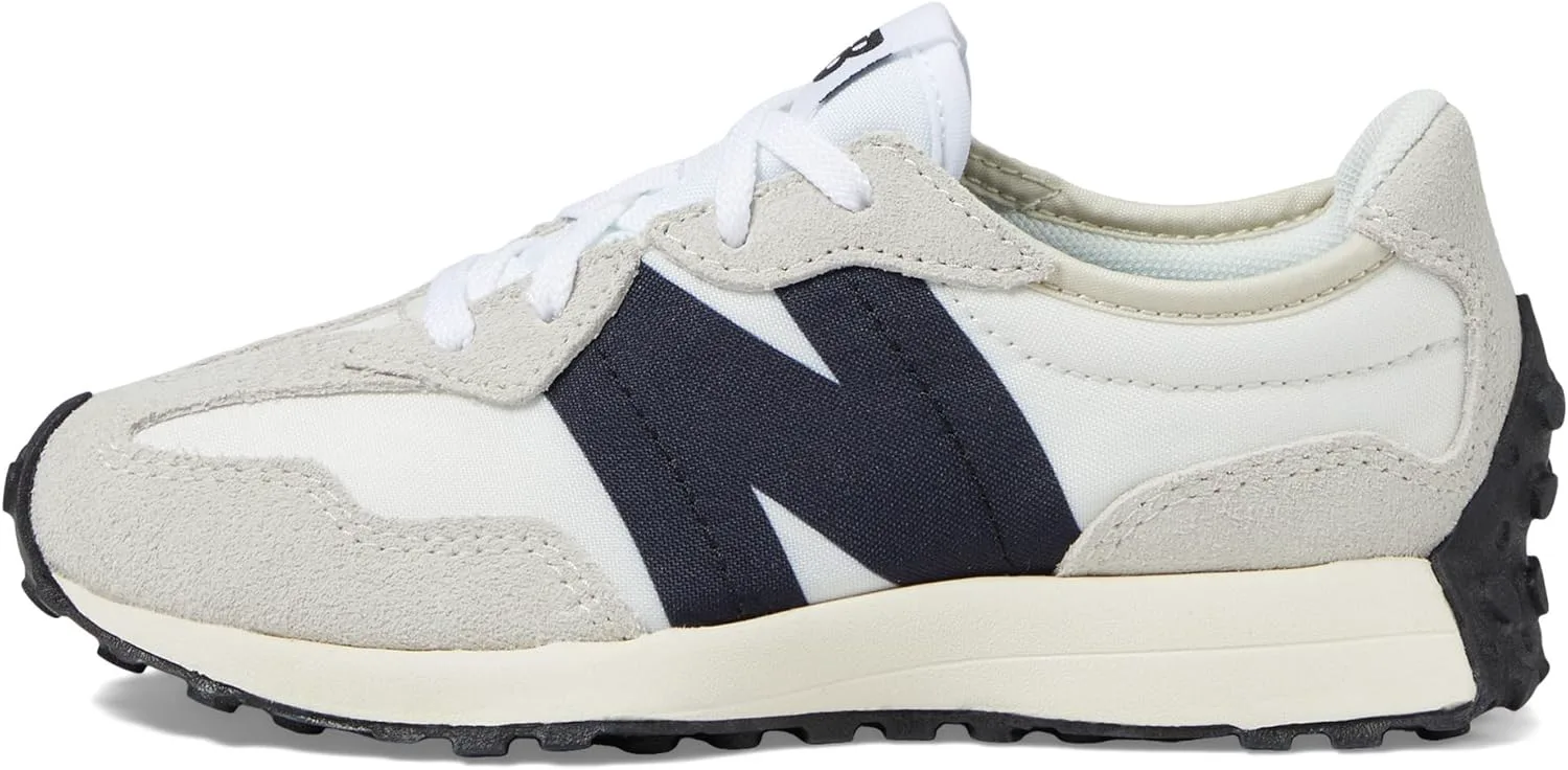 Кроссовки New Balance Kids' 327 V1, серебристый/черный — фото 4