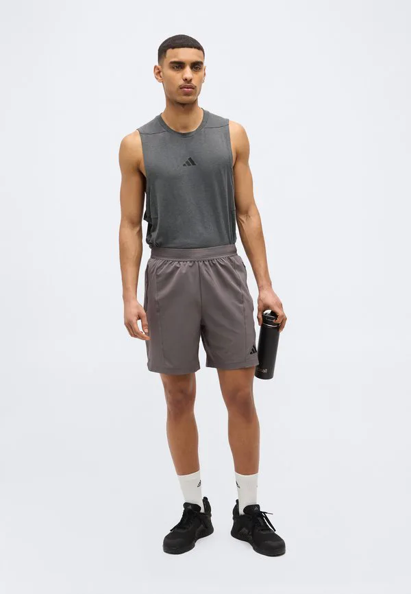 Спортивные шорты power short Adidas Performance, Charcoal — фото 2