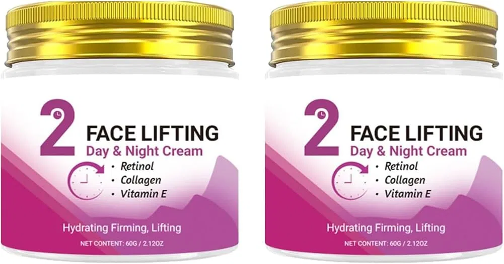Дневной и ночной крем для лица с ретинолом Reject-Aging (2 штуки) Generisch, Pack Of 2