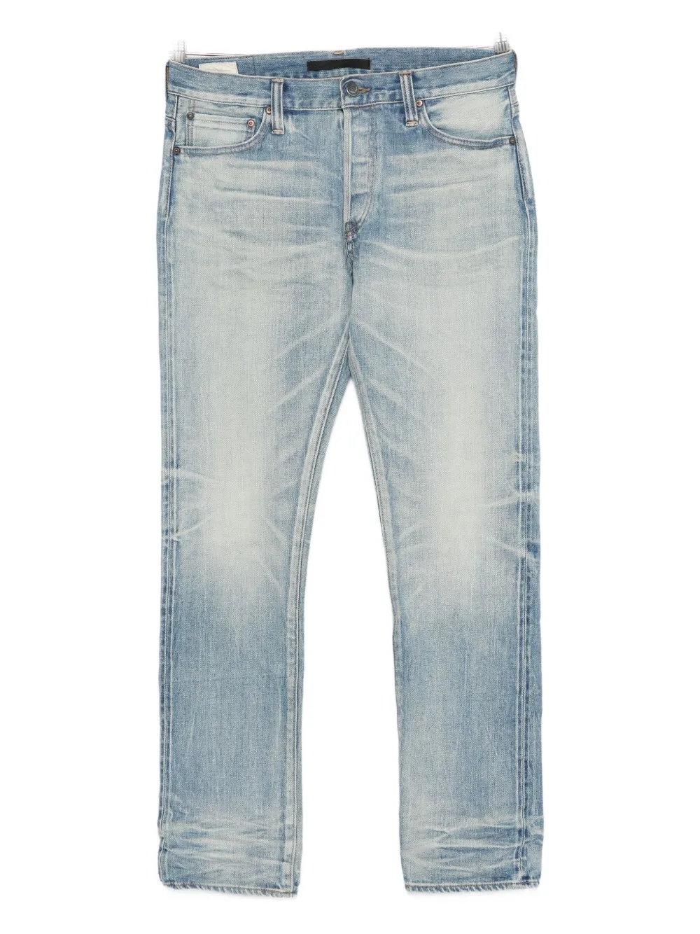 

Джинсы с эффектом потертости Mastercraft Union, синий