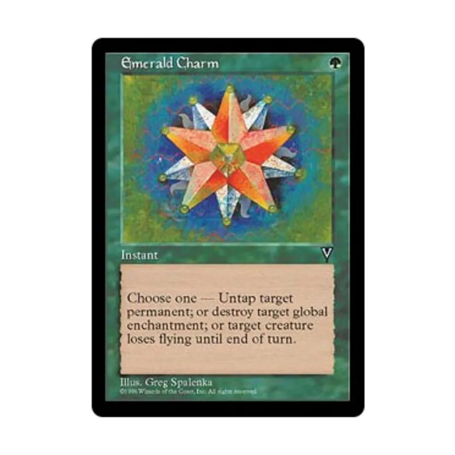 

CCG Изумрудный талисман (клавиша С), MTG - Visions