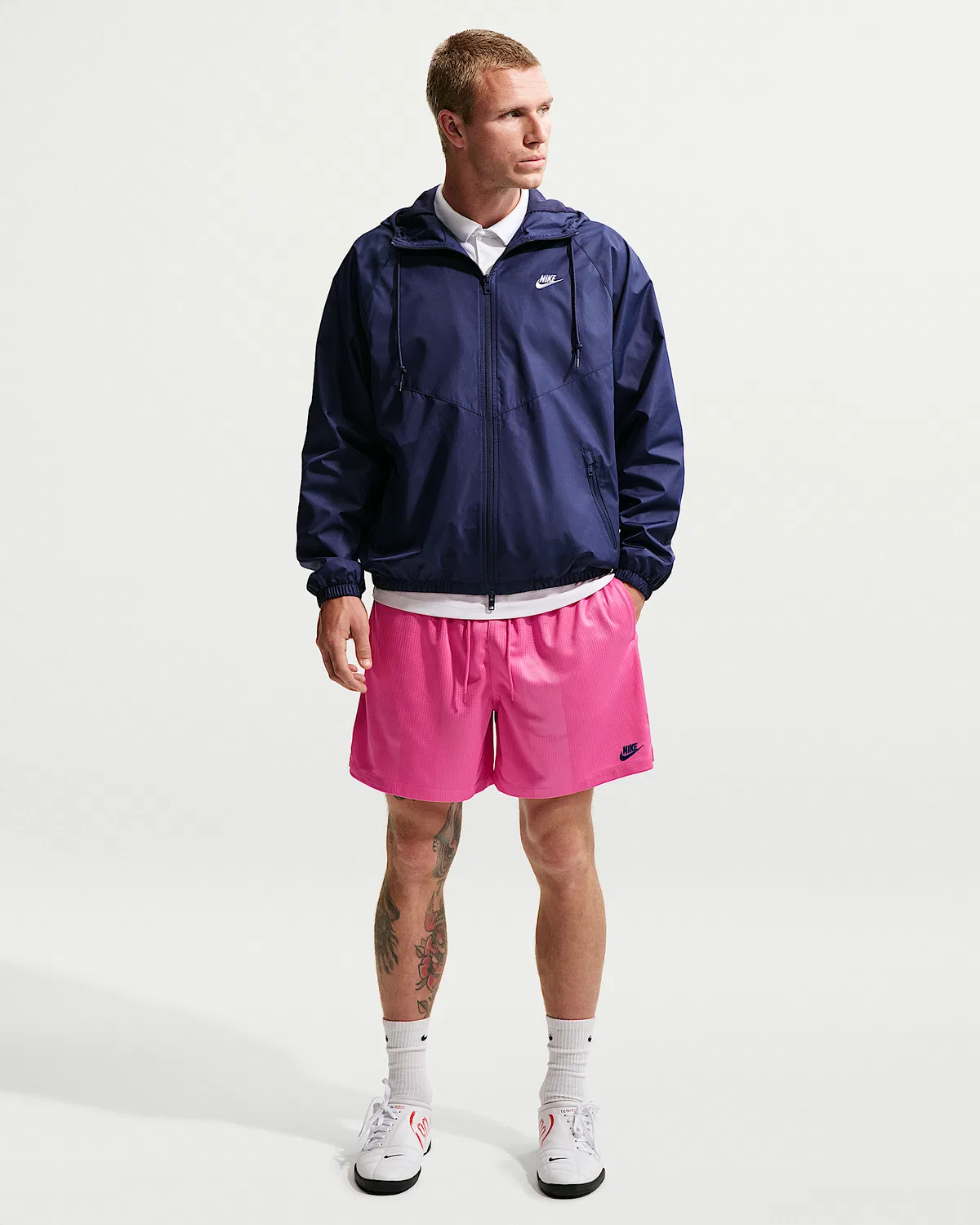 Мужские шорты Nike Sportswear Club Flow, Pinksicle/Game Royal