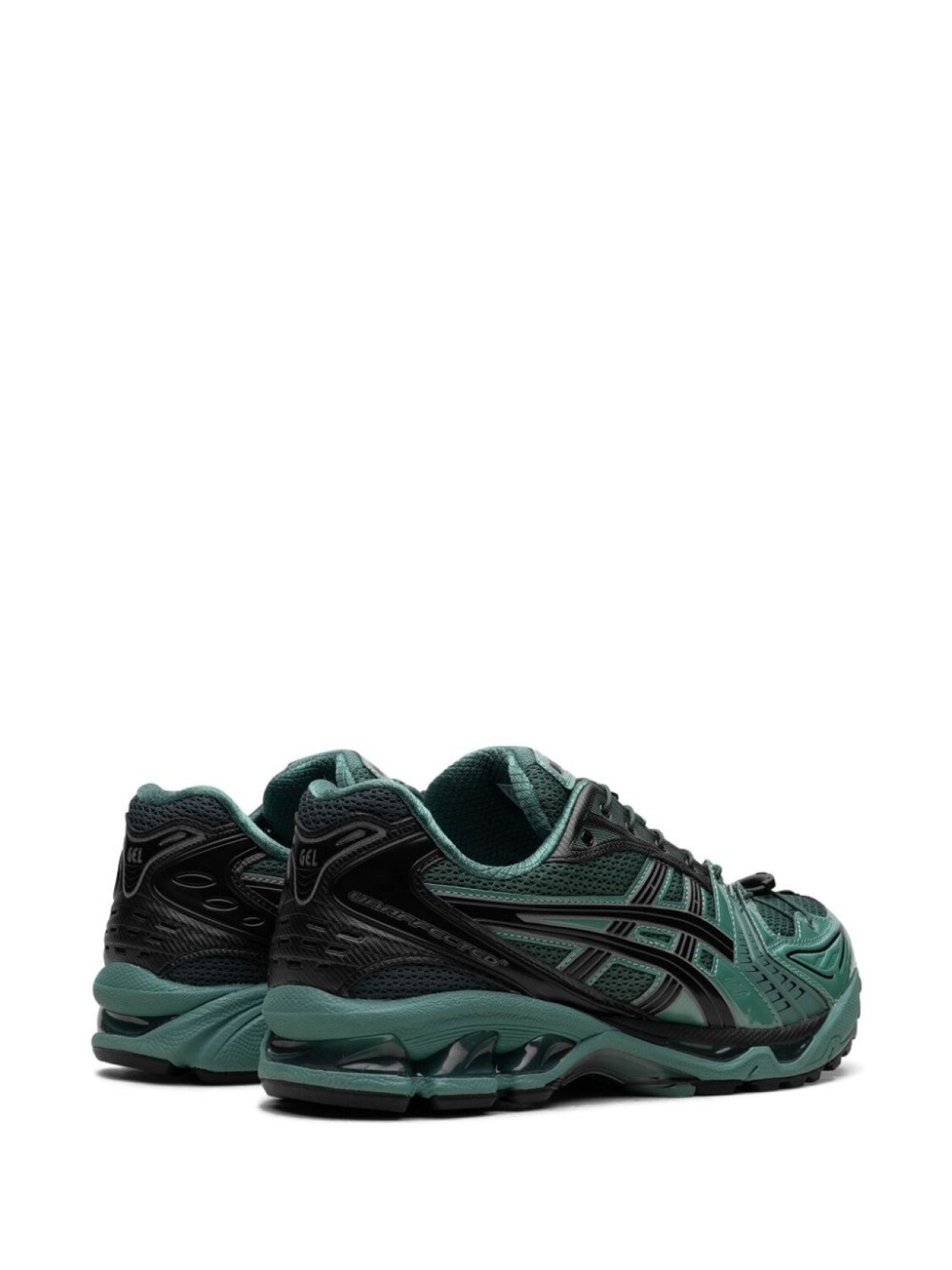 ASICS кроссовки GEL-Kayano 14 Infinite Wonders Pack Posy Green из коллаборации с Unaffected, зеленый — фото 3