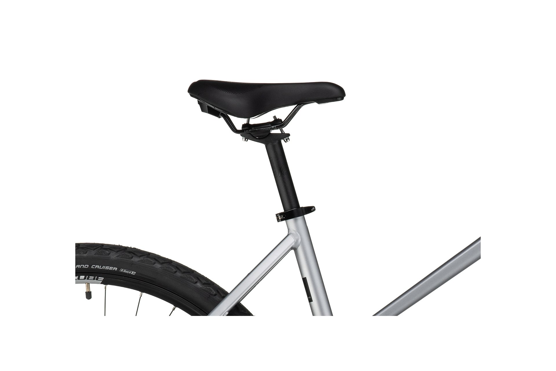 Кроссовый велосипед Cube Nature EXC - 28 дюймов - Damen Sport - 2023, цвет Silber|polarsilver´n´black — фото 3