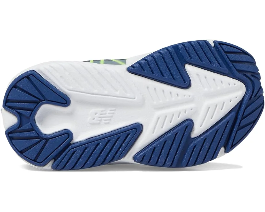 Кроссовки New Balance Kids Rave Run v2 Bungee Lace with Top Strap, Granite/InkwellSee Less — фото 3