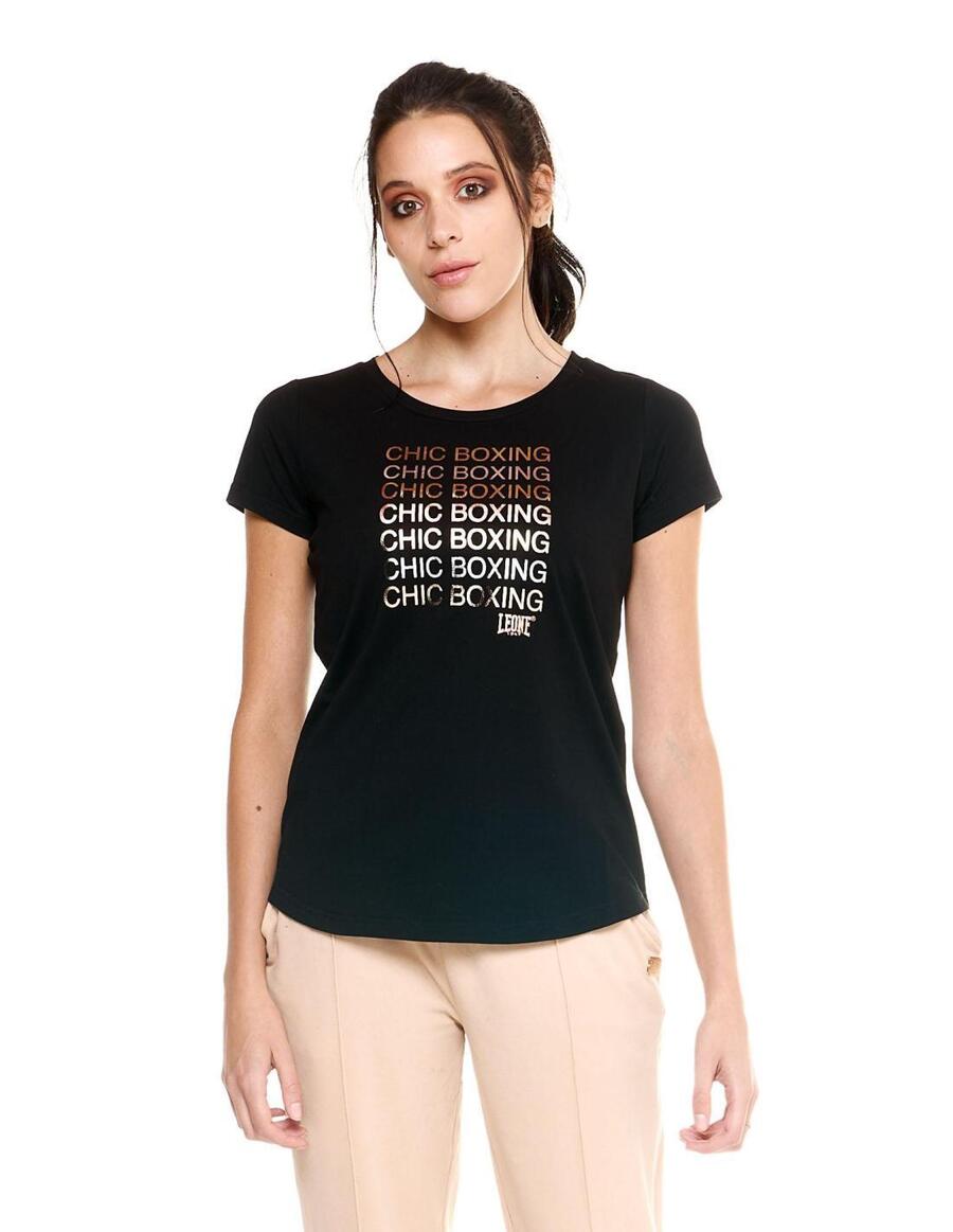 

LEONE 1947 APPAREL Женская футболка Leone с короткими рукавами Winter Chic Boxing