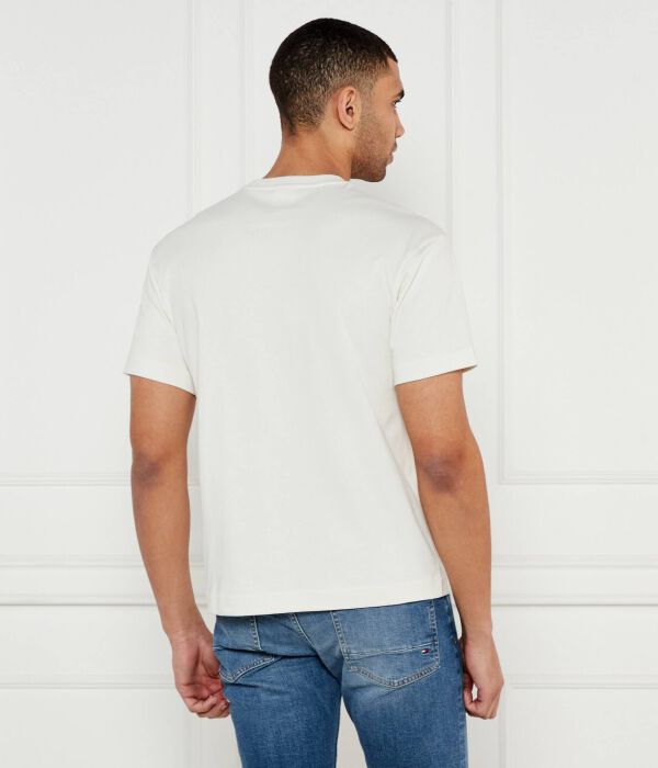 Футболки Comfort fit Calvin Klein, экрю — фото 3