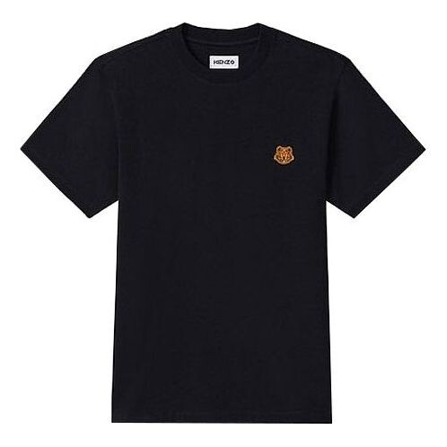 

Футболка small tiger head pattern t-shirt 'black' Kenzo, черный