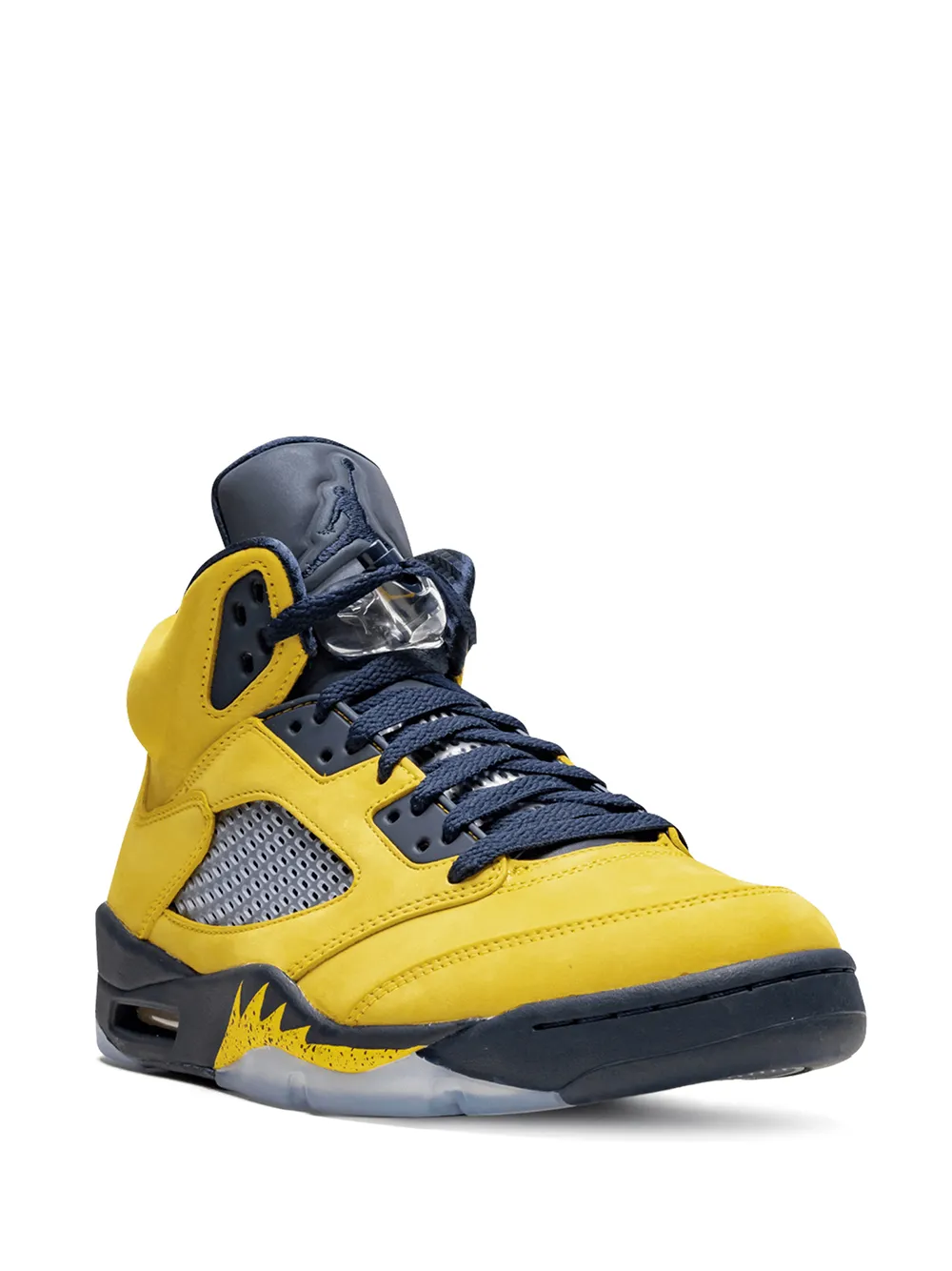 Кроссовки Air  5 Retro SE Michigan Jordan, желтый — фото 2