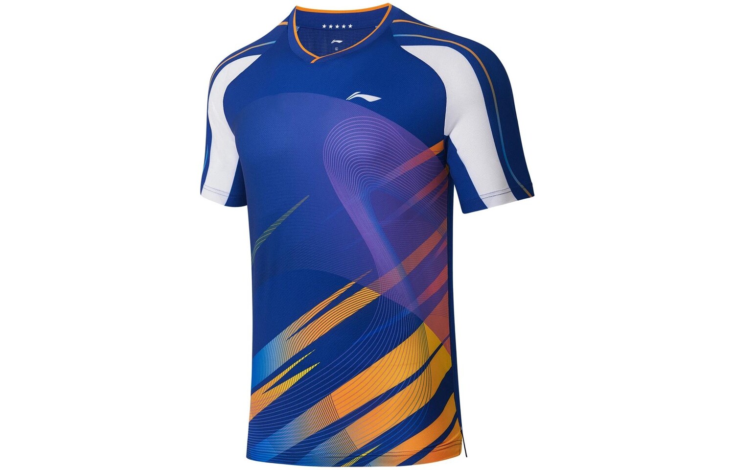 

Футболка для настольного тенниса, мужская, Mondrian Blue Lining, синий