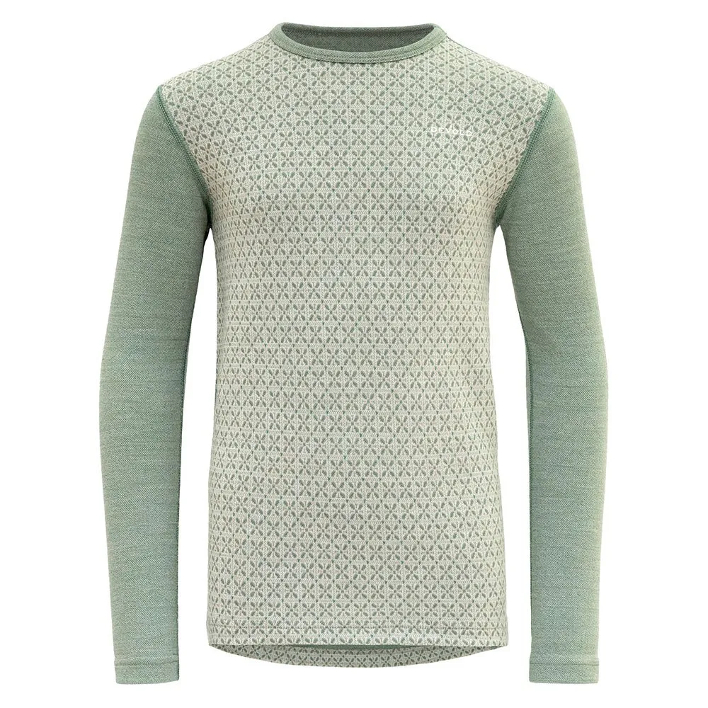 

Футболка с длинным рукавом DEVOLD OF NORWAY Litleegga Merino Jr, зеленый