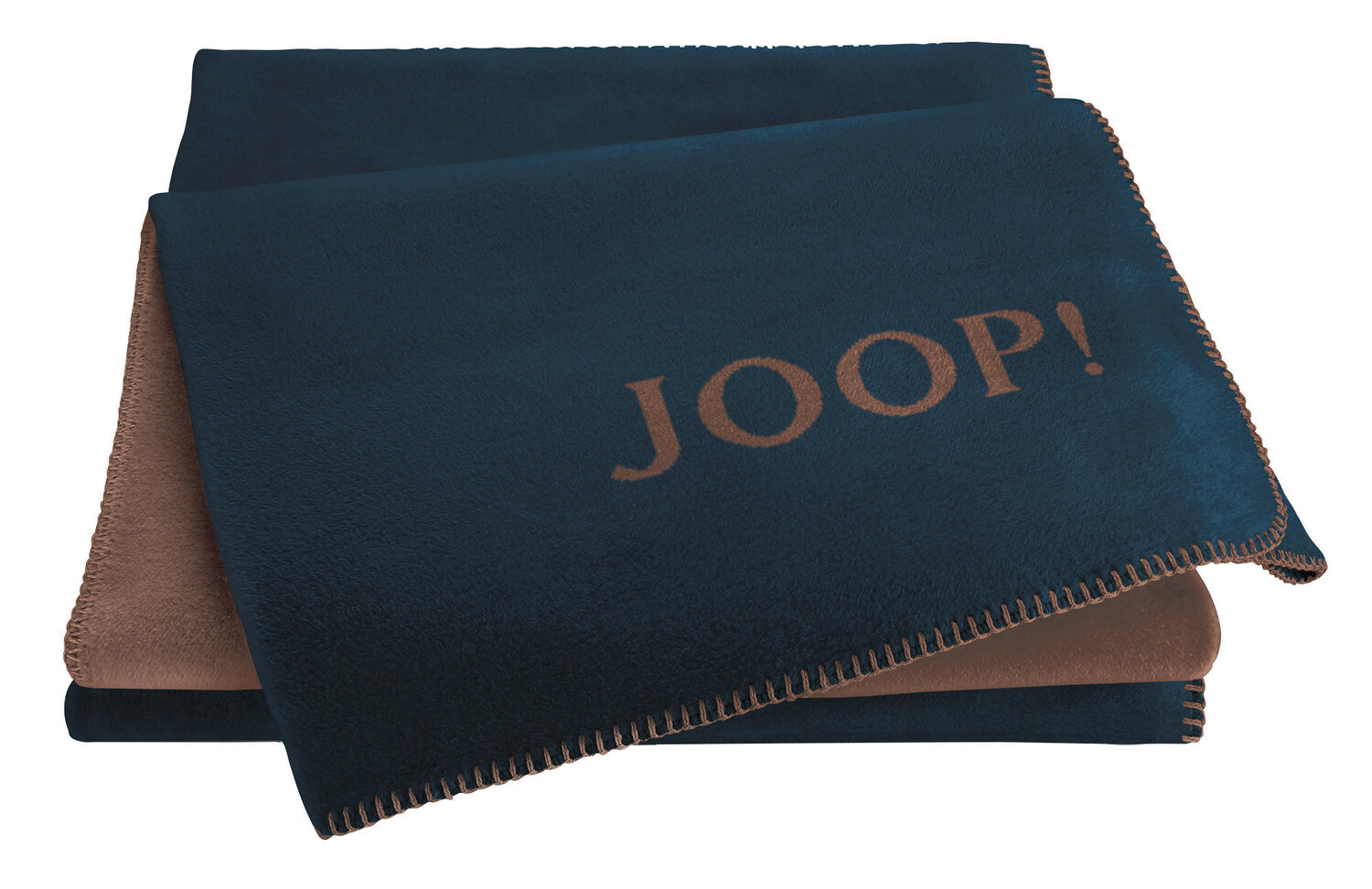 

Одеяло Joop!, 150x200 см, темно-синий/темно-коричневый