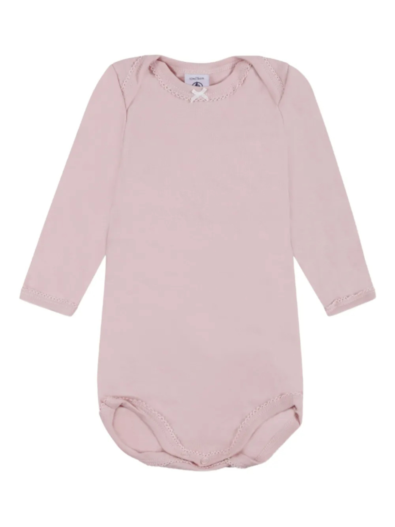 Боди из органического хлопка (упаковка из трех штук) Petit Bateau, белый — фото 4