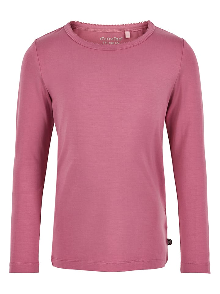 

Minymo Футболка с длинными рукавами пыльно-розового цвета