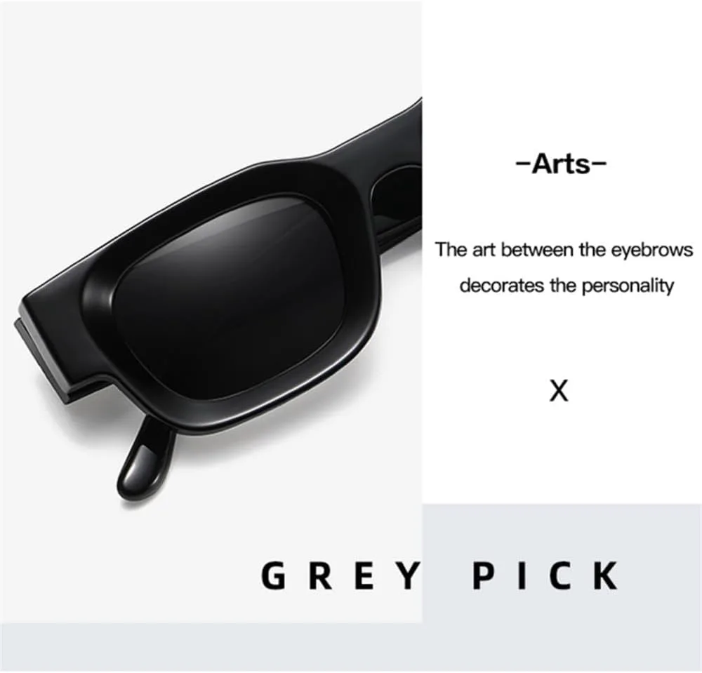 

Поляризованные солнцезащитные очки маленького размера для женщин в стиле ретро-панк, защита от ультрафиолета UV400, мужские солнцезащитные очки, m666 Generic, M-683