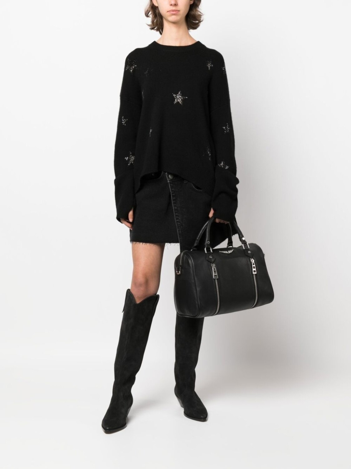 

Zadig&Voltaire сумка-тоут Sunny Swing Your Wings, черный