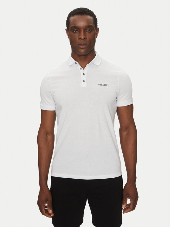 

Рубашка поло стандартный крой 8NZF80 Z8H4Z 1100 Armani Exchange, белый