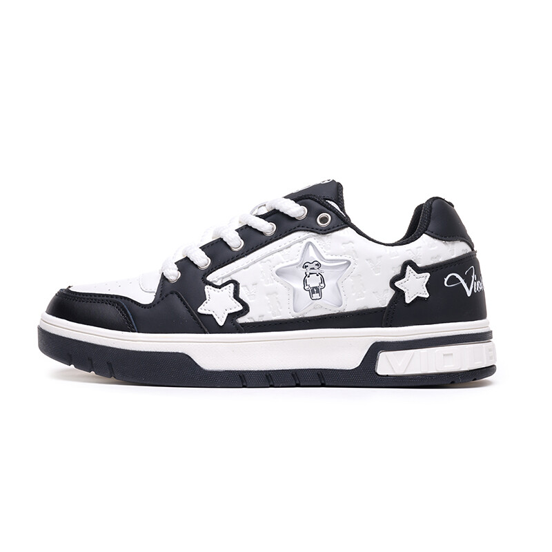

Кроссовки Violent bears Skateboarding Shoes Unisex Low-top, черный