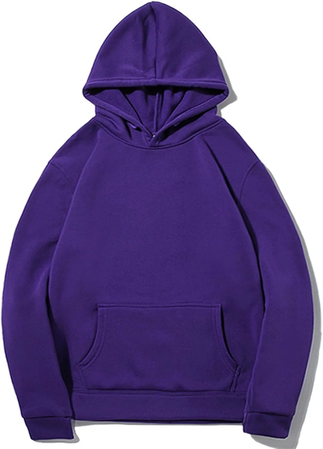 

Классический худи Casual для мужчин, свободный, с капюшоном и карманом