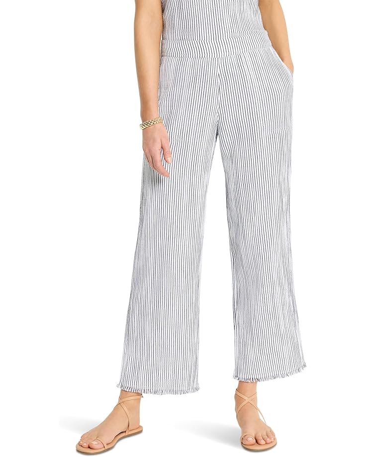 

Брюки NIC+ZOE 28" Pinstripe Gauze Wide-Leg Pants, цвет Indigo Multi