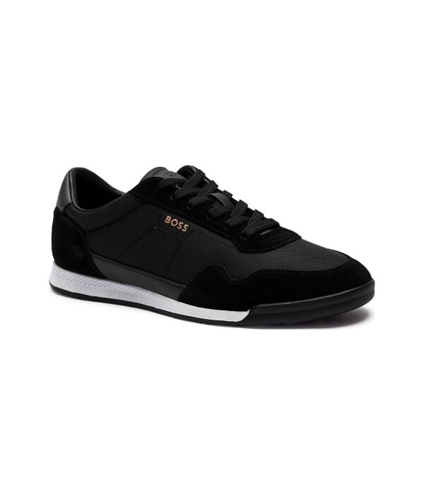 

Кроссовки Boss Titanium Sl_sdtxny с добавлением кожи, черный