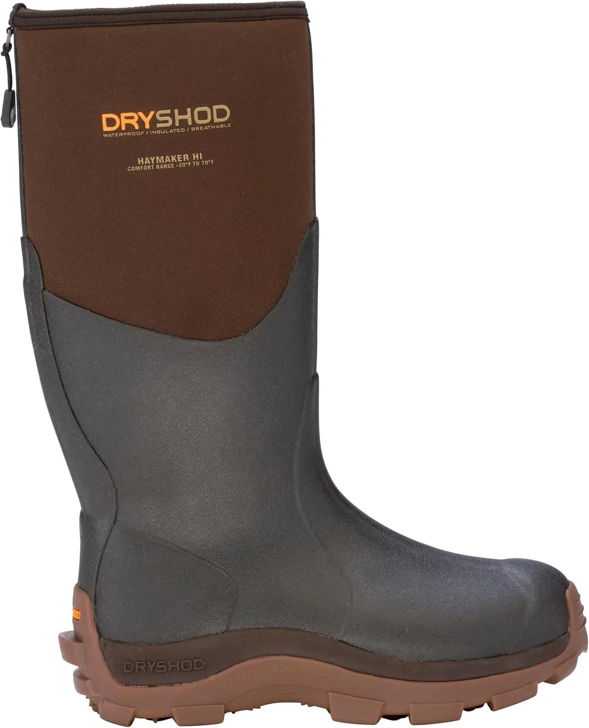 Ботинки для хайкинга водонепроницаемые, Dryshod, коричневый