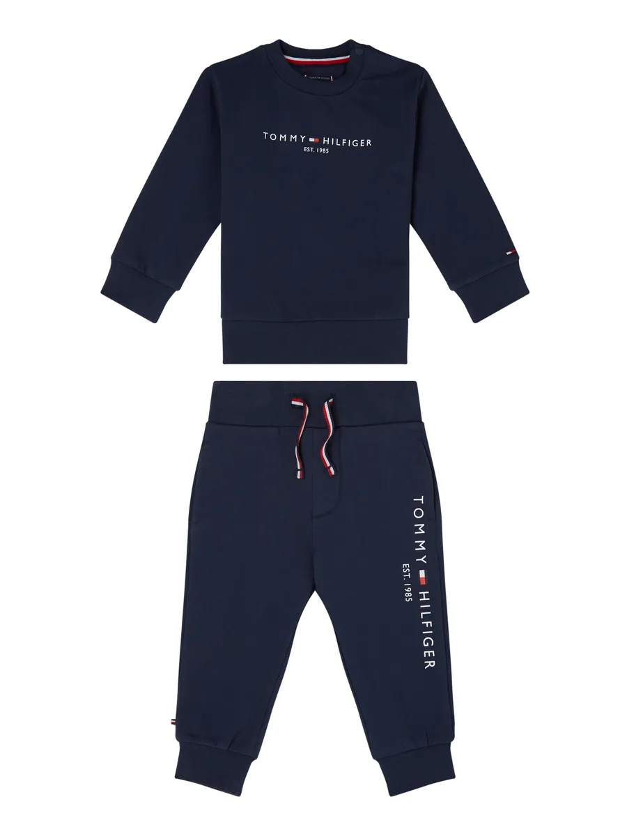 

Рубашка и брюки Tommy Hilfiger "BABY ESSENTIAL CREWSUIT", синий