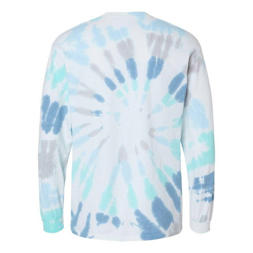 

Футболка с длинным рукавом цвета тай-дай Colortone, цвет Cotton Candy
