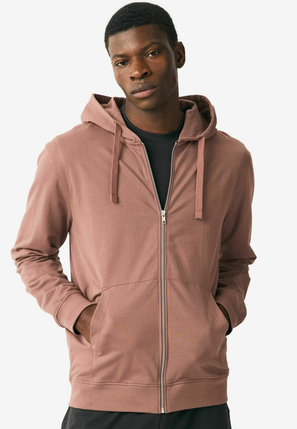 

Толстовка на молнии LIGHTWEIGHT HOODIE Next, коричневый