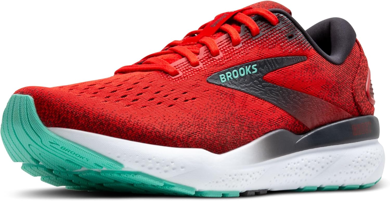 Мужские нейтральные беговые кроссовки Brooks Ghost 16, красный