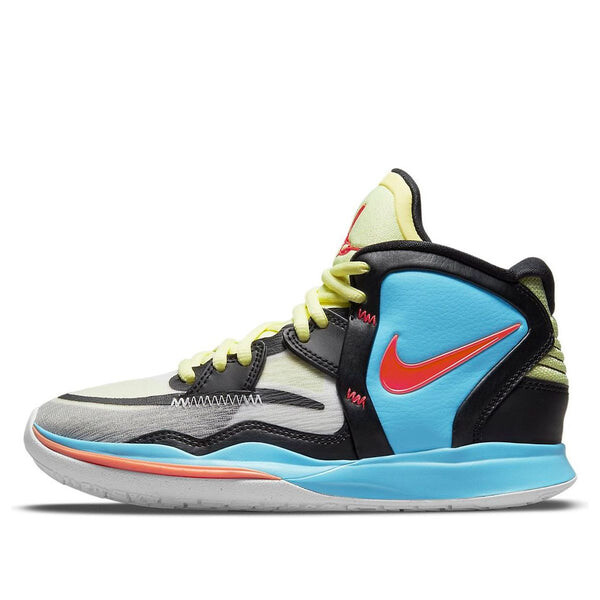 

Кроссовки kyrie infinity se bg 'white citron tint baltic blue' Nike, черный