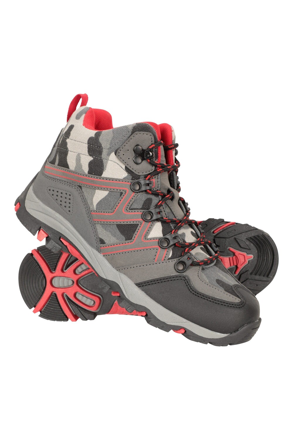 

Ботинки походные Mountain Warehouse Oscar с мягкой подкладкой, зеленый