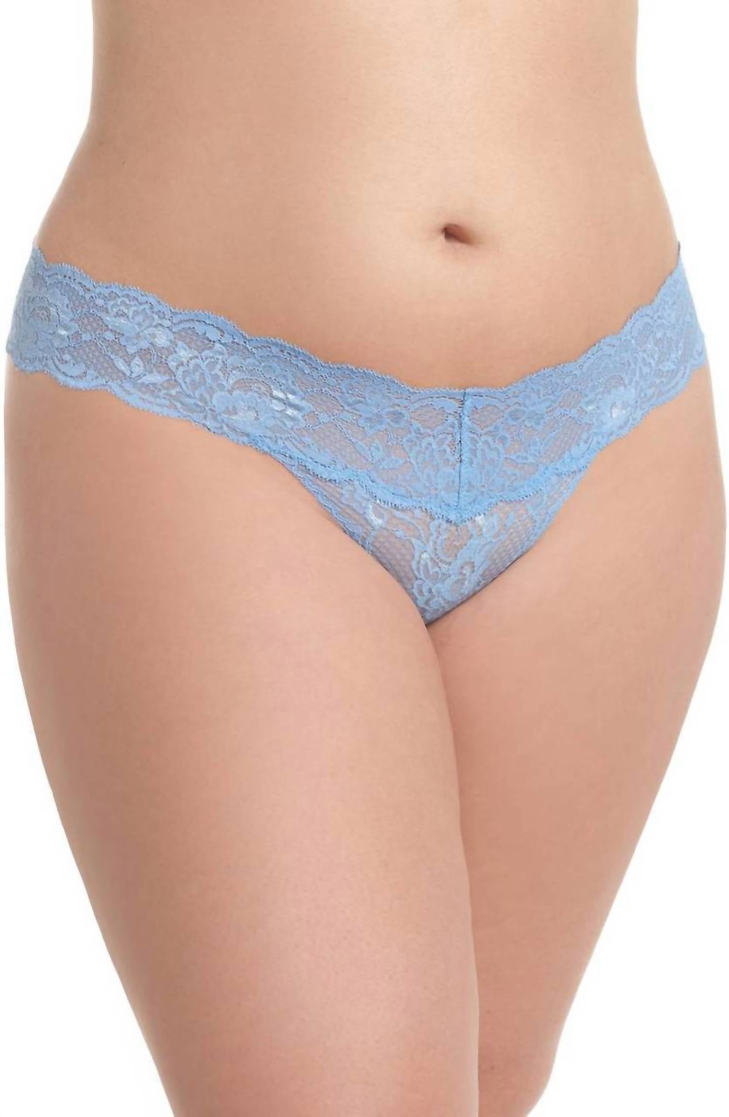 

Трусики-стринги Never Say Never Cutie цвета Jewel Blue Cosabella