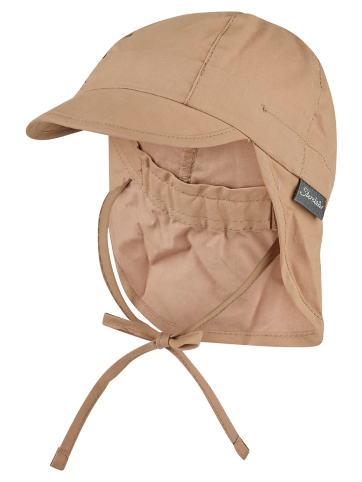 

Sterntaler Бейсболка с защитой шеи, однотонная, бежевого цвета