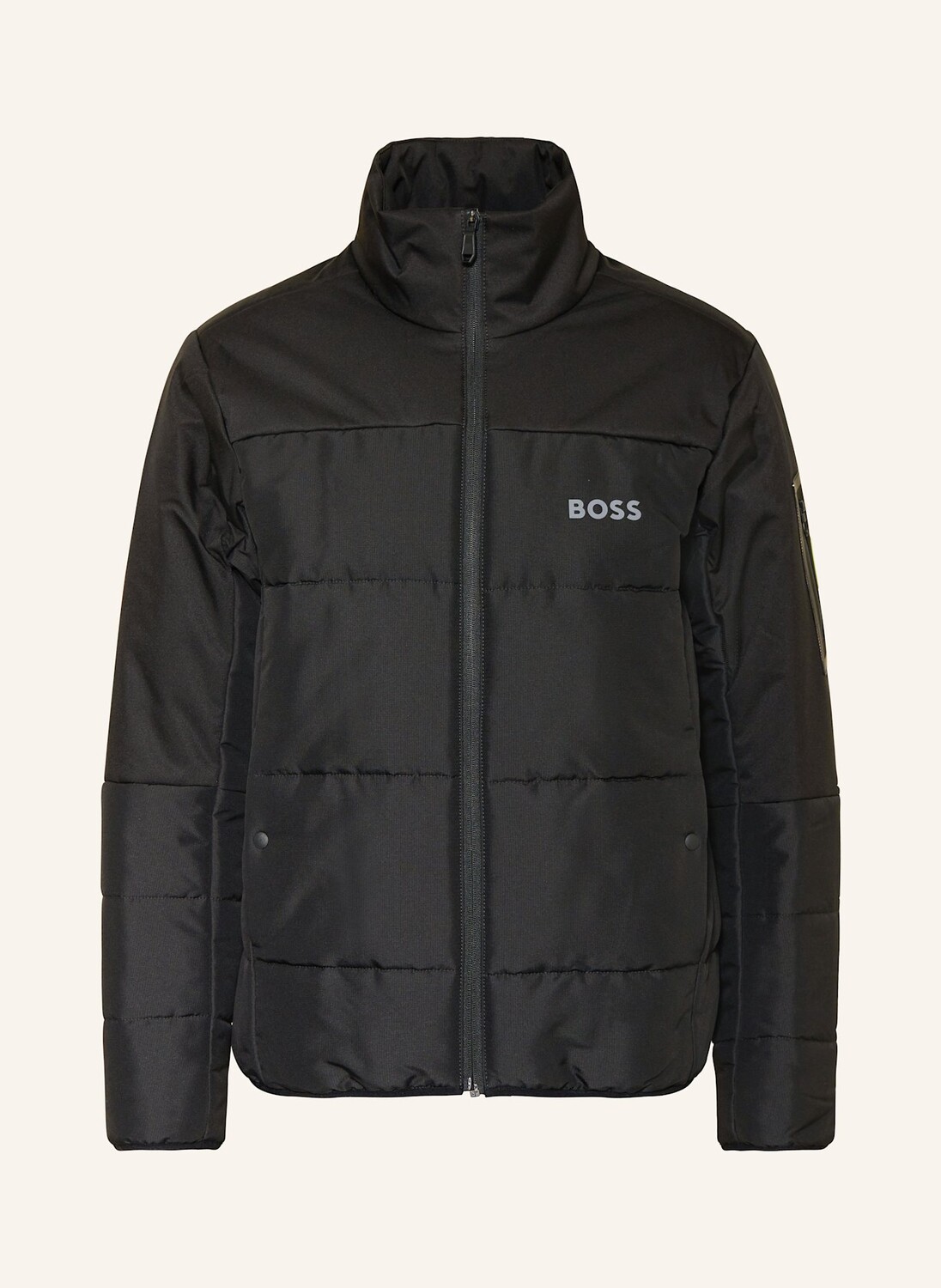 

Стеганая куртка хамар BOSS, черный
