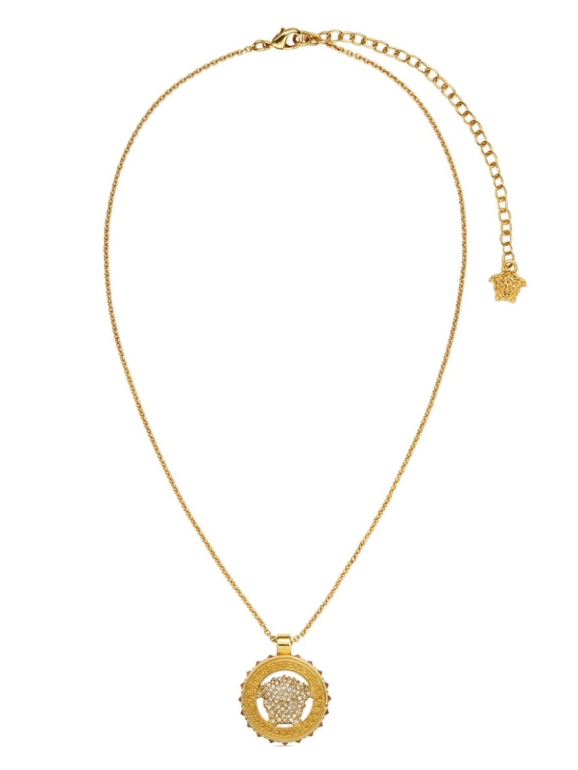 

Колье с подвеской Medusa Versace, золотой