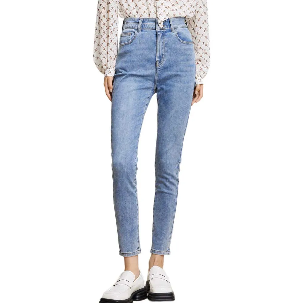 

Джинсы Lily High Stretch Undersized Fit, синий