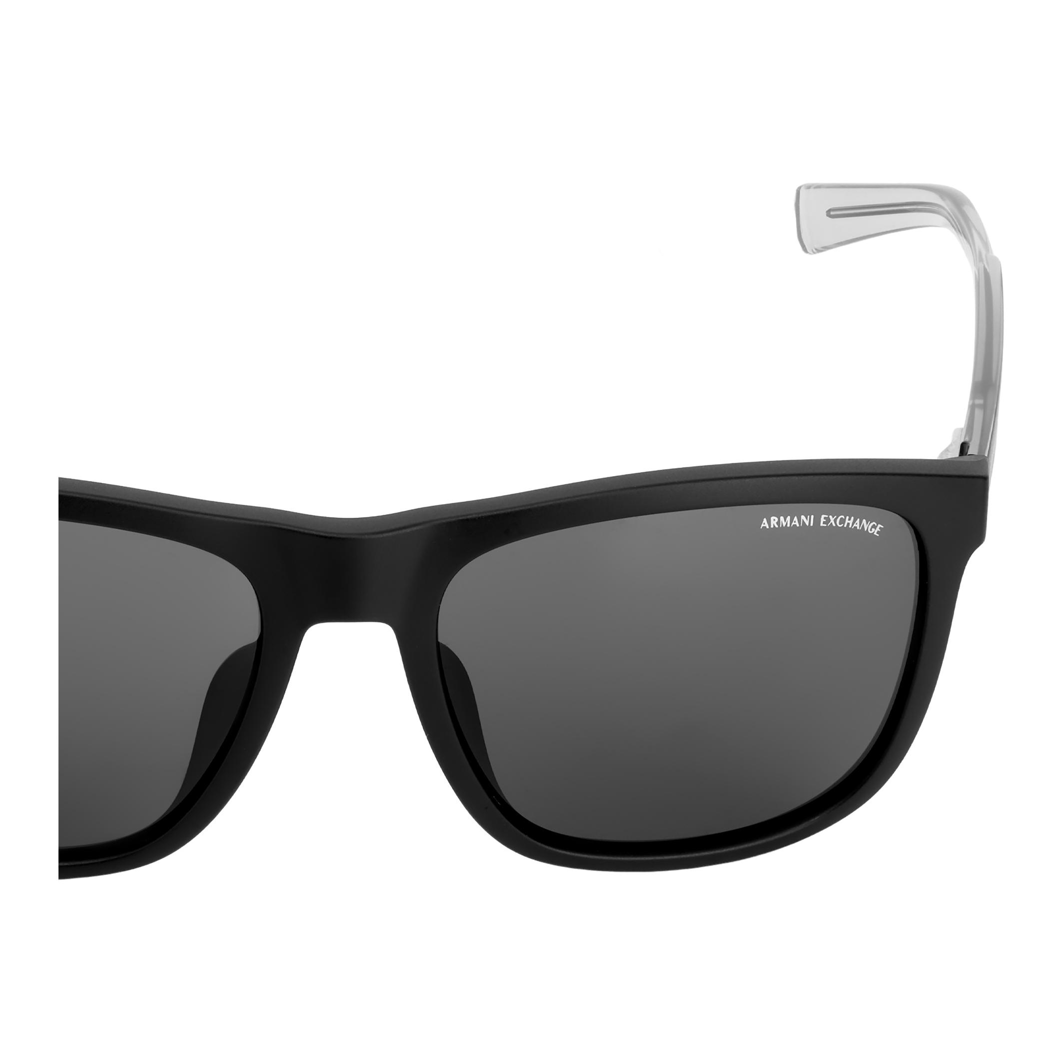 

Оправы для очков AE Plate Frame Square Солнцезащитные очки унисекс темно-серые ARMANI EXCHANGE, матовый серый-818087