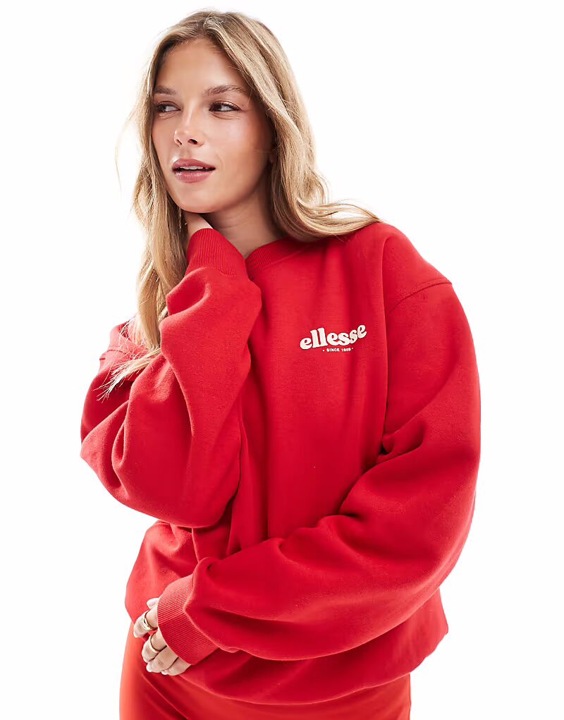 

Толстовка Ellesse Setu красного цвета