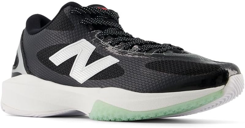 Мужские кроссовки для боксевая лакросса New Balance Freezelx V5, белый/черный — фото 4