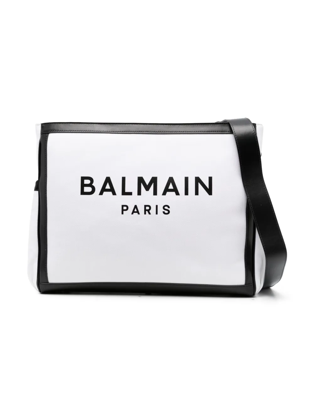 

Пеленальная сумка с логотипом Balmain Kids, белый