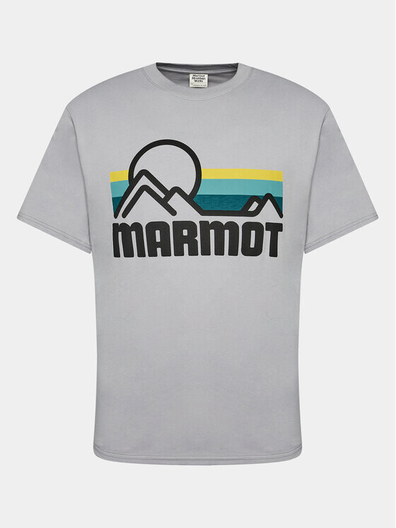

Футболка стандартного кроя Marmot, серый