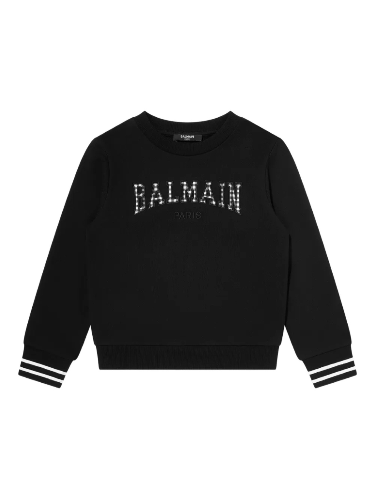

Толстовка с логотипом Balmain Kids, черный