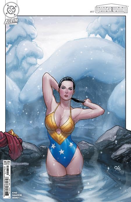 

Wonder Woman #17 CVR D Frank Cho Sweater Weather Card Stock Var (DC)
