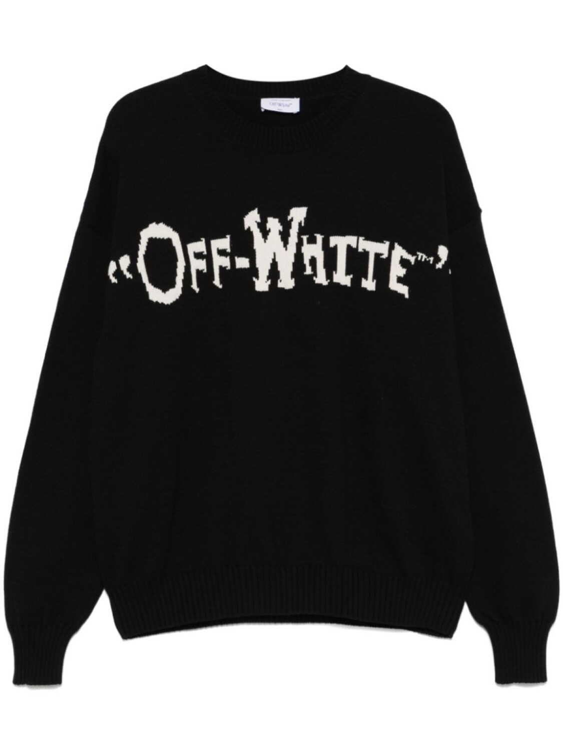 

Свитер с логотипом Off-White, черный
