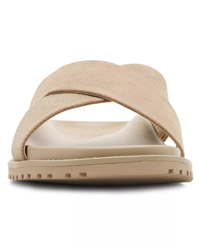 Мужские сандалии Calisto Slip On Steve Madden, коричневый/бежевый — фото 3