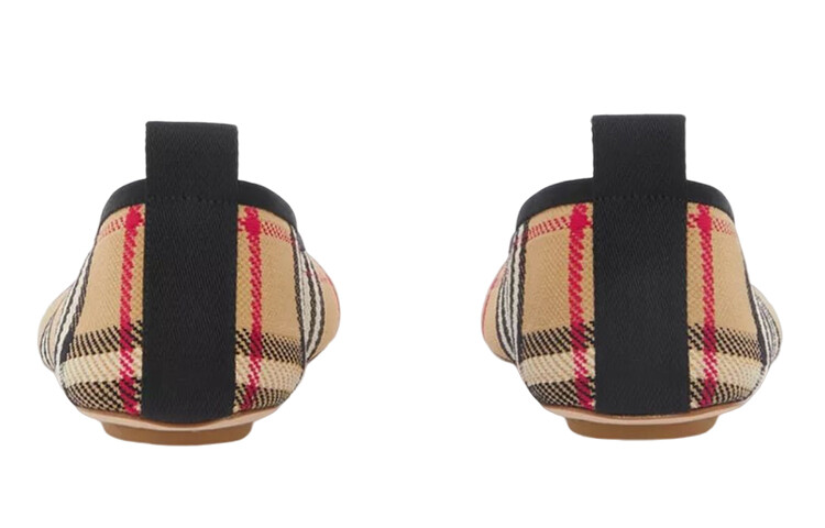 Туфли Burberry Vintage женские, бежевый — фото 3