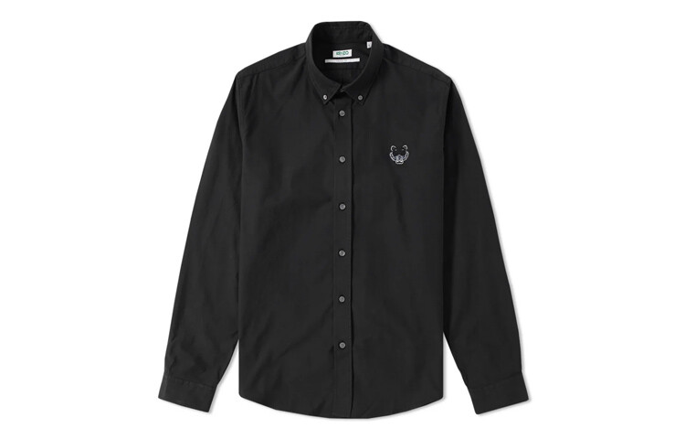 

Мужская рубашка KENZO, цвет Black